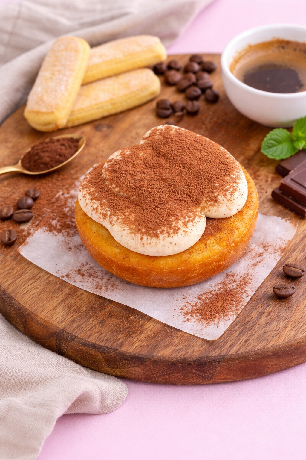 Tiramisu Donut